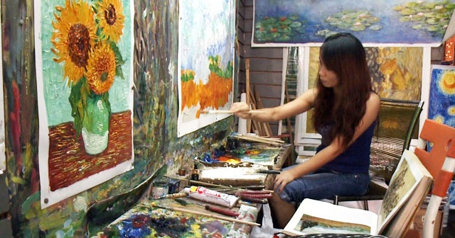 Booming Chinese art forging business hurts U.S. artists - CBS News