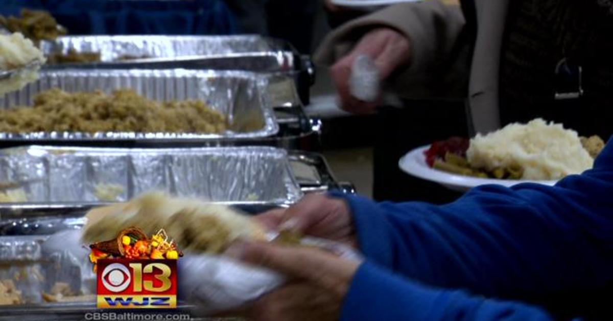 Goodwill Holds Its Annual Thanksgiving Feast CBS Baltimore