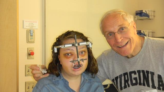 Leaving Hospital after 1st surgery.JPG 