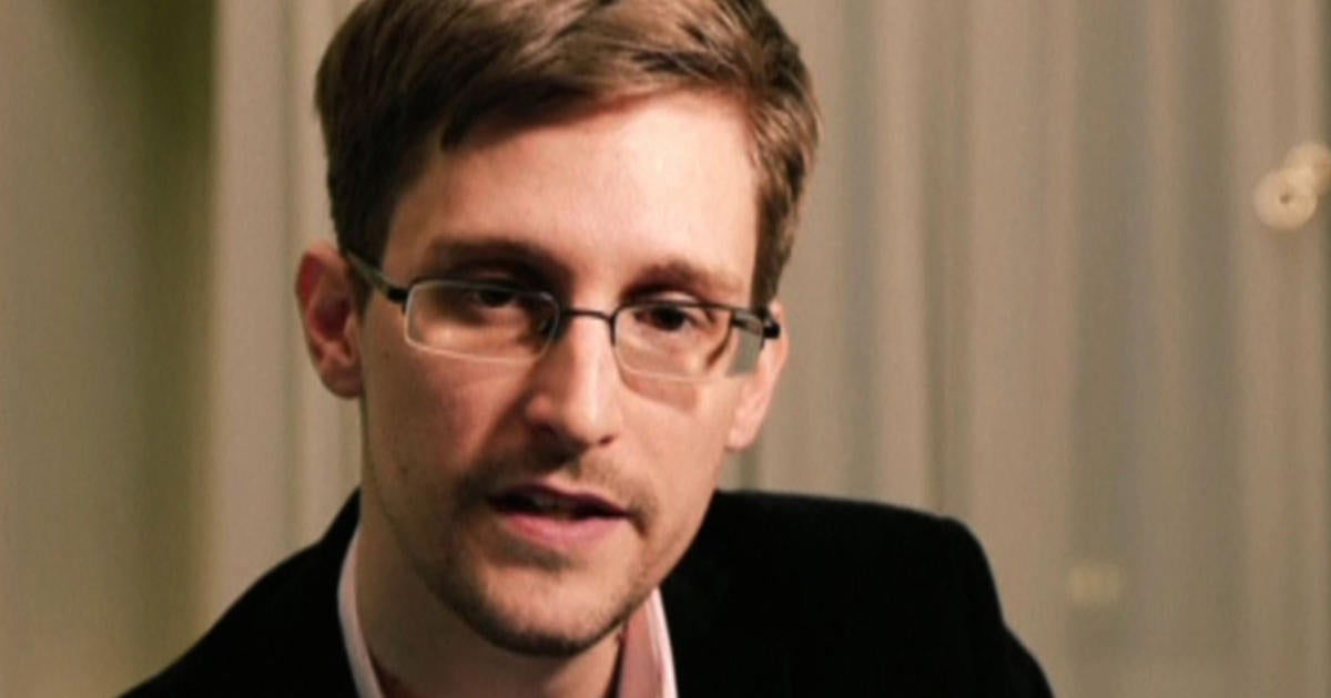 Edward Snowden: “Not all spying is bad” - CBS News