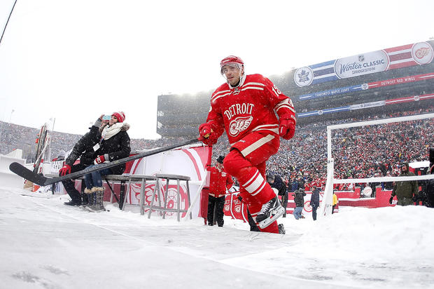 2014 Bridgestone NHL Winter Classic - Toronto Maple Leafs v Detroit Red Wings 