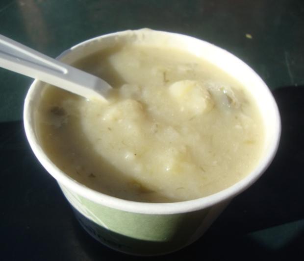 Potato Leek Soup From Nucha's Empanadas 