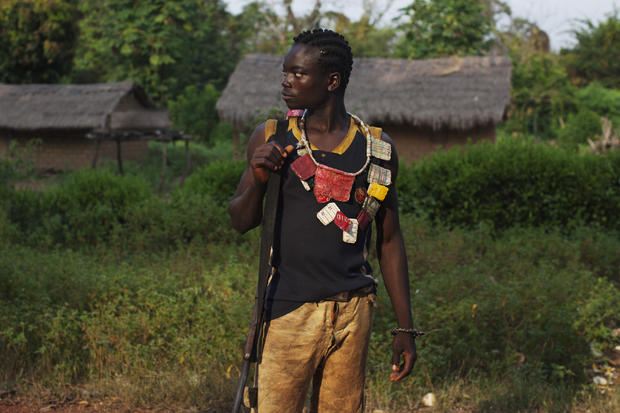 Central African Republic militiamen 