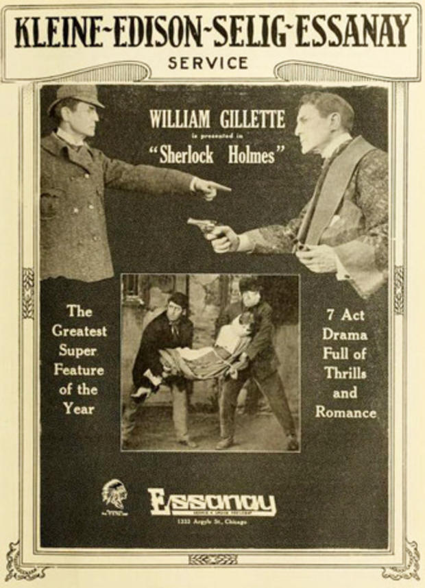 Sherlock_Holmes William Gillette 1916.jpg 
