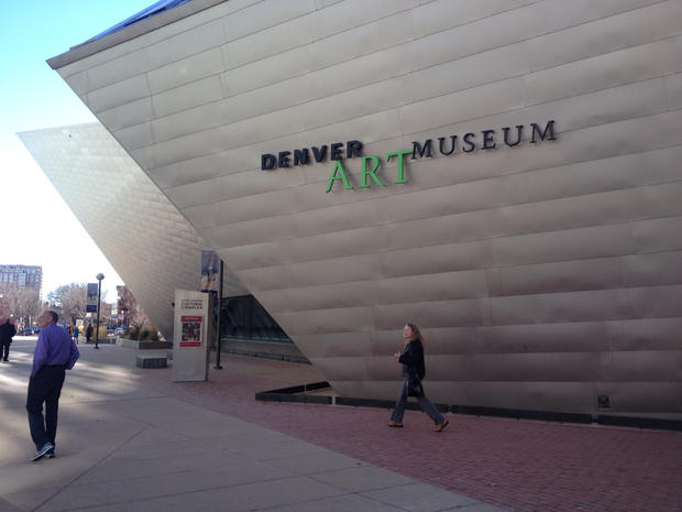 Denver Art Museum Outside 