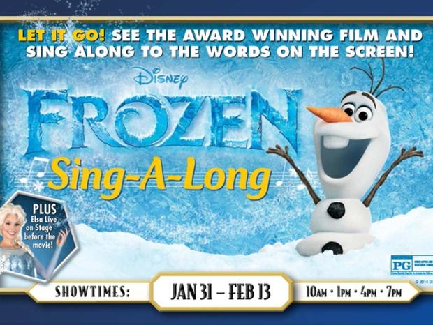 frozen sing a long el capitan theater 