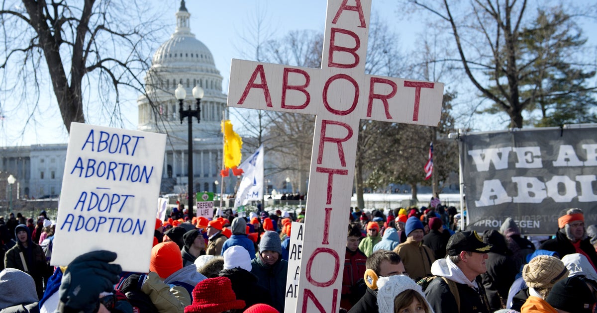 House passes bill barring federal funds for abortion - CBS News