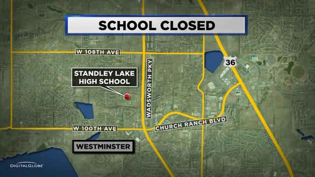 STANDLEY LAKE HS FIRE map 