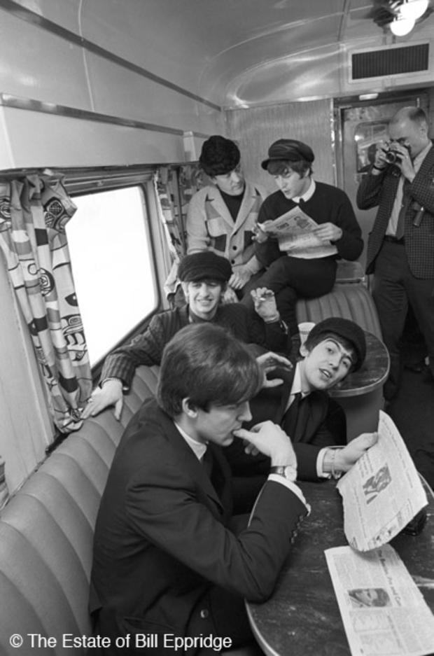 The Beatles Ride The Train To Washington 