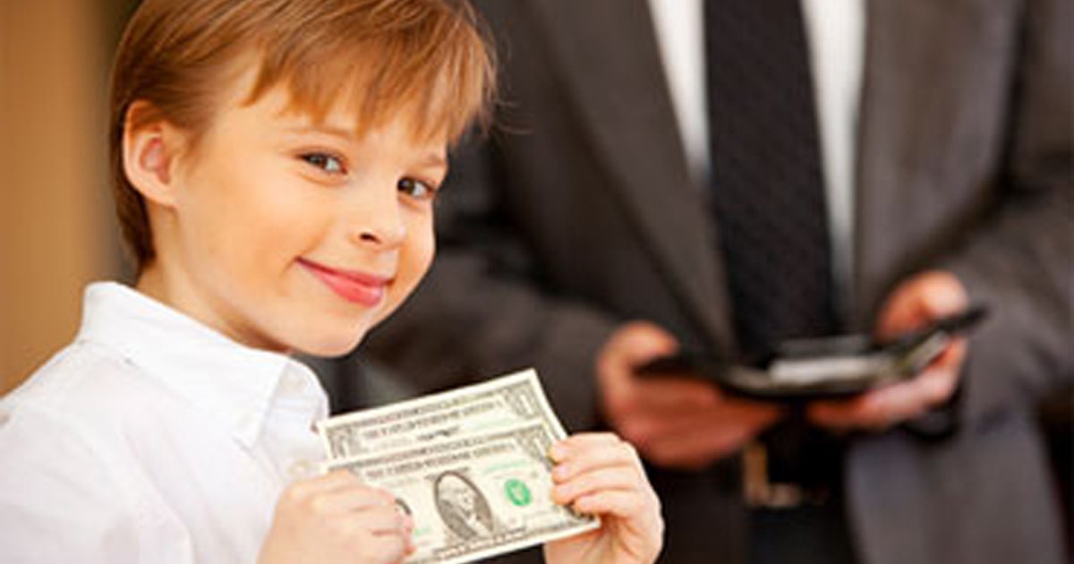 Why kids are pocketing more allowance - CBS News