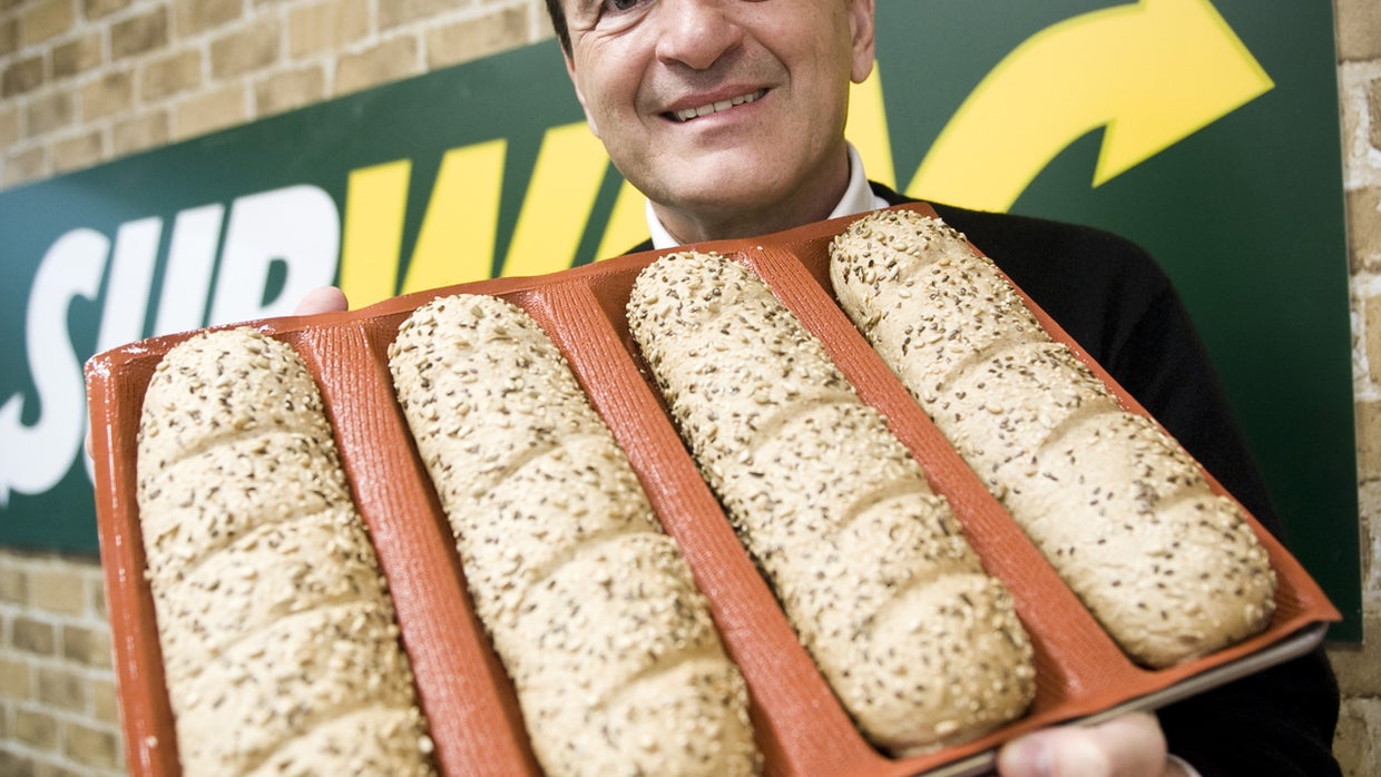 Subway No more "yoga mat" chemical in our bread CBS News