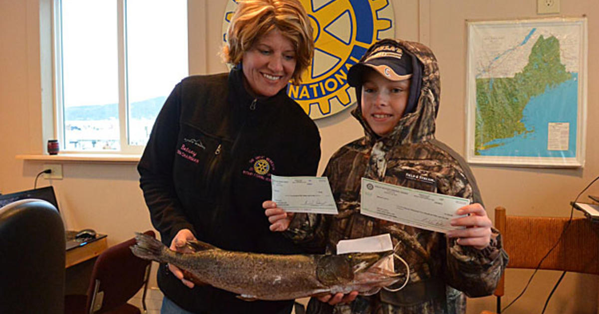 11YearOld Wins 15K At NH Fishing Derby CBS Boston