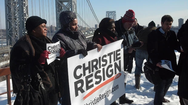Anti-Chris Christie rally in Fort Lee 