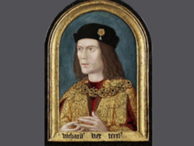 A portrait of King Richard III 