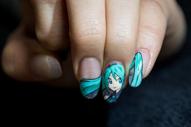 Anime nail art 