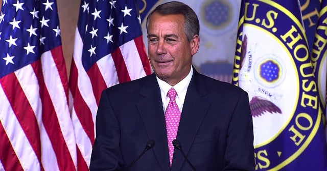 John Boehner: "It