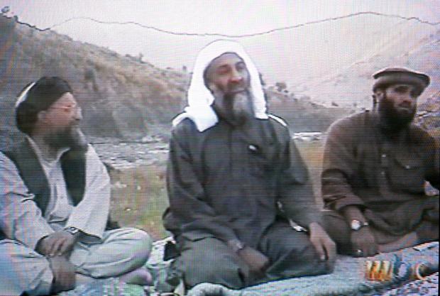 Osama bin Laden and Sulaiman Abu Ghaith 