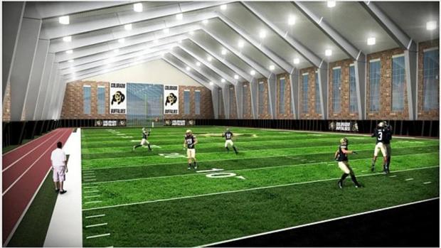 University of Colorado new athletic facility sketch 