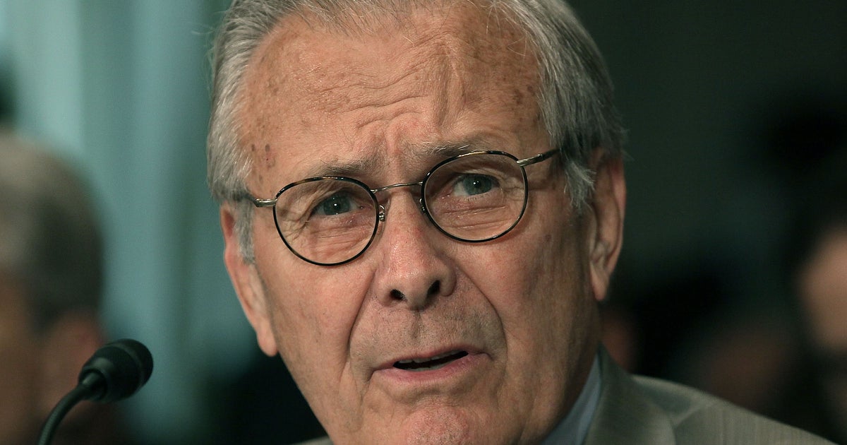 Donald Rumsfeld: Democracy in Iraq was 