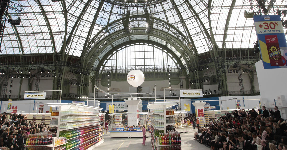 Chanel Shopping Center' Is The Coolest Thing At Paris Fashion Week Fall  2014, Of Course