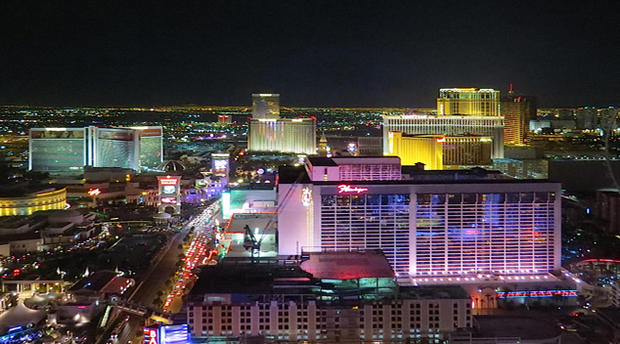 Las Vegas at night (Credit, Randy Yagi) 