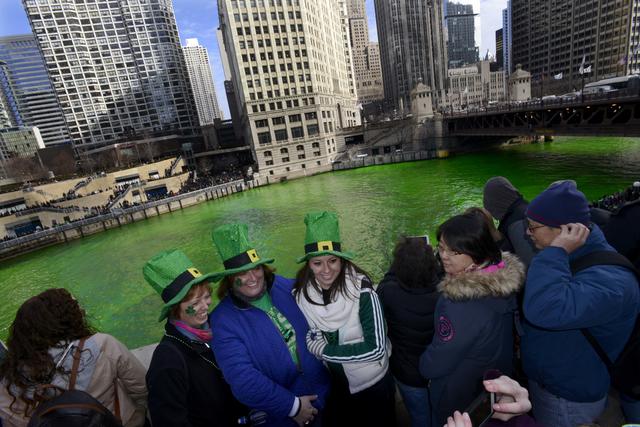 Photos: Goin Green on St Patricks Day 2014 – SportsLogos.Net News