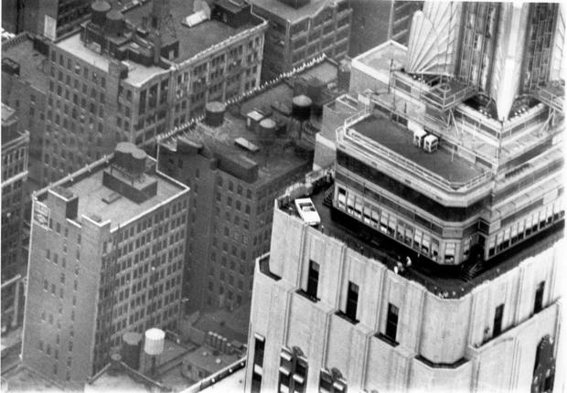 Mustang On Empire State Building 1965 