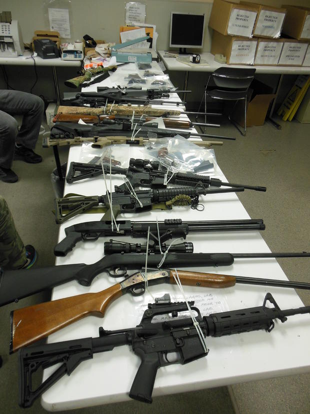 Guns &amp; Drugs Seized From Miami Home  