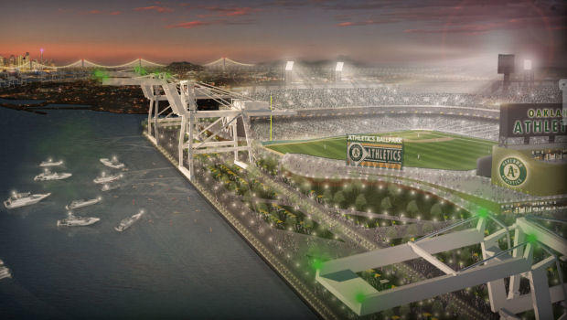 Oakland A's waterfront Ballpark 