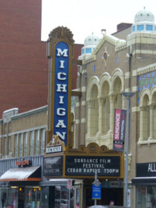 Michigan Theater marquee 