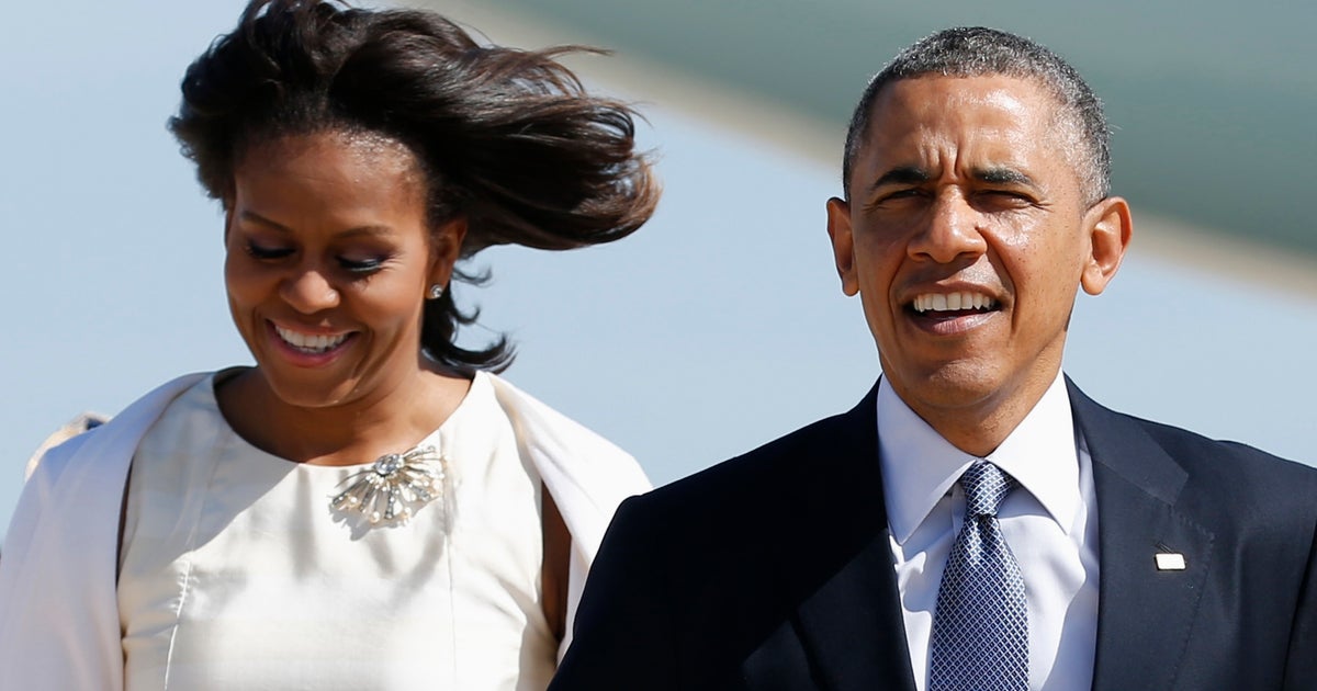 The Obamas earned $503,183 last year - CBS News