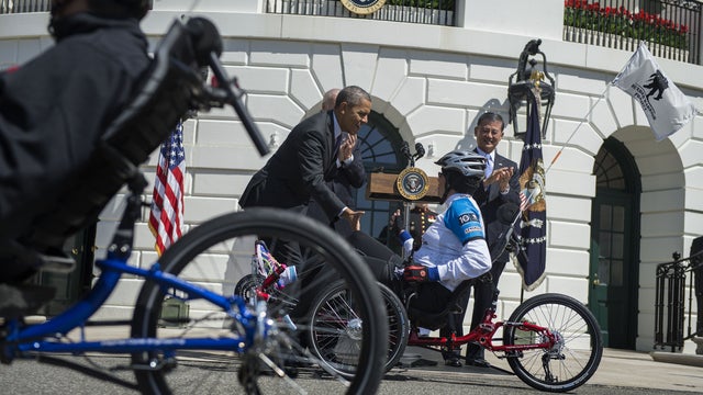 obama wounded warriors Shinseki  