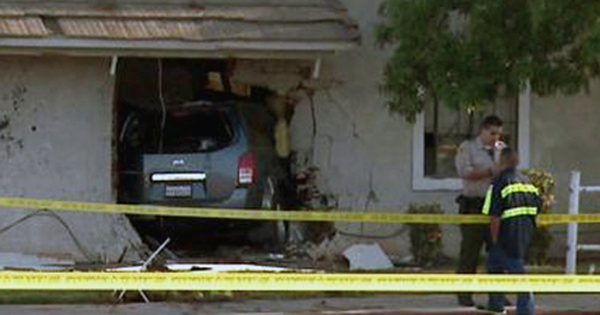Suspected DUI driver plows into Calif. apartment, killing girl - CBS News