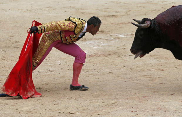 Start of the French bullfight season 