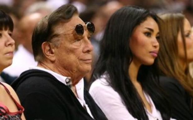 Donald Sterling and V Stiviano 