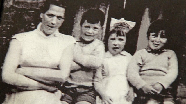 Jean McConville with three of her children 