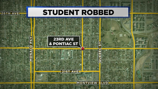 student robbed map 