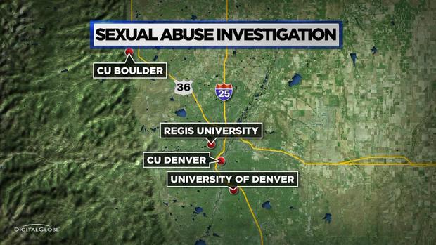 COLLEGE SEXUAL ASSAULTS MAP 