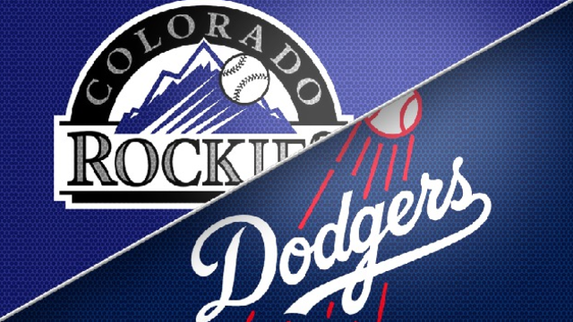 Dodgers' rally falls short in high-scoring affair against Rockies