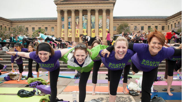 Hear Philly: Yoga Fundraiser Stretches Across Art Museum Steps