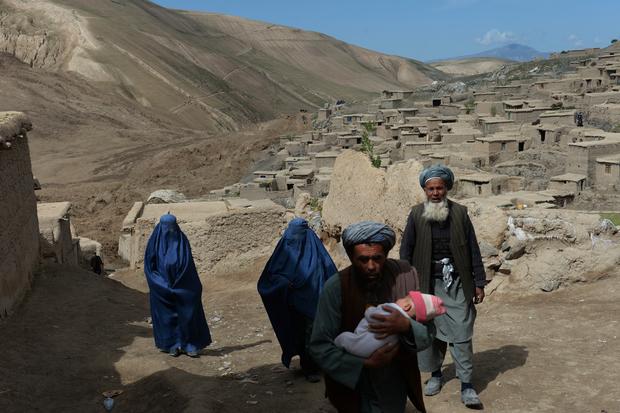 Afghan landslide 