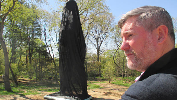 'Virgin Mother' Statue Covered Up In Old Westbury 