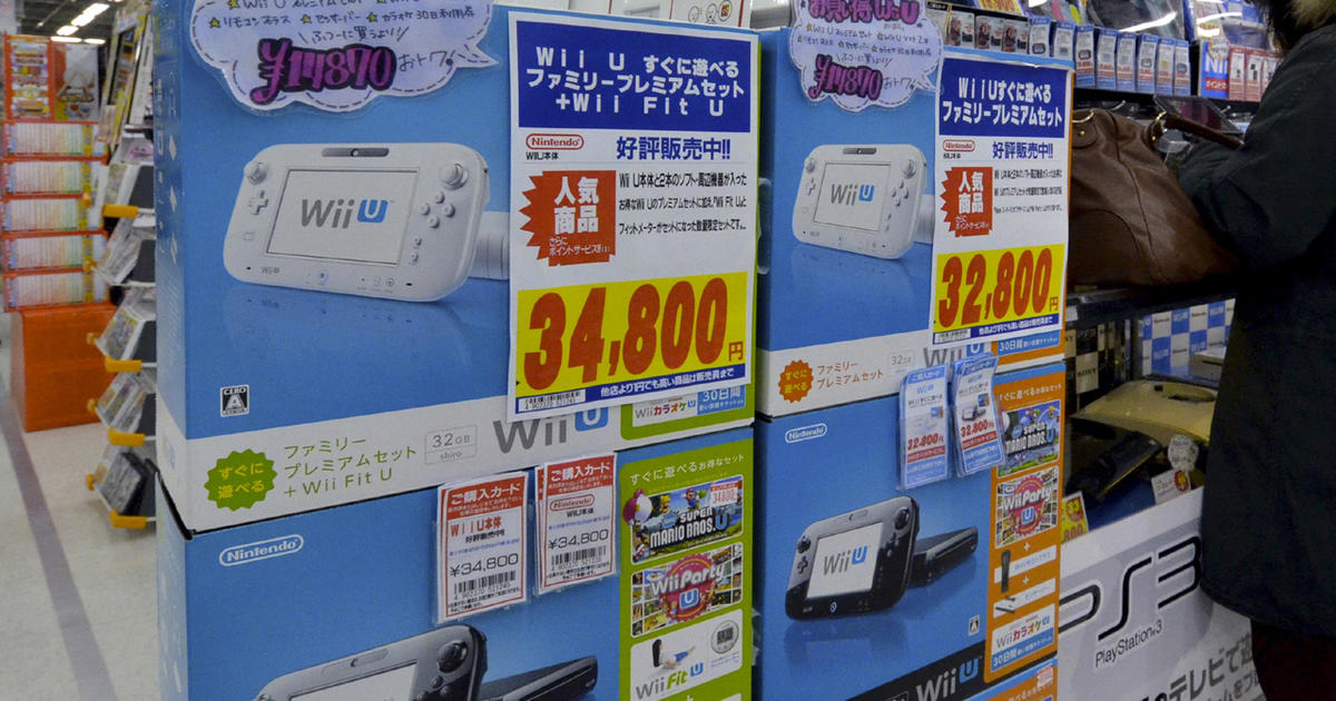 Uitgebreid Aardewerk boycot Nintendo sinks to loss on lagging Wii U sales - CBS News