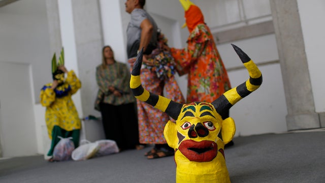 The 9th International Festival of the Iberian Mask parade 