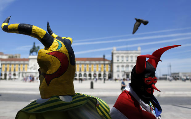 The 9th International Festival of the Iberian Mask parade 