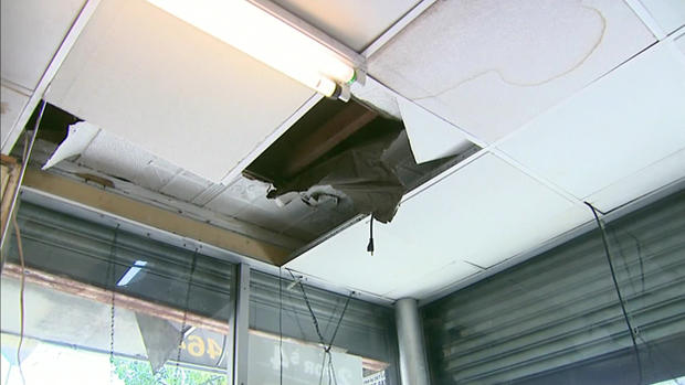 Robbers Tear Hole In Roof Of Queens Deli 
