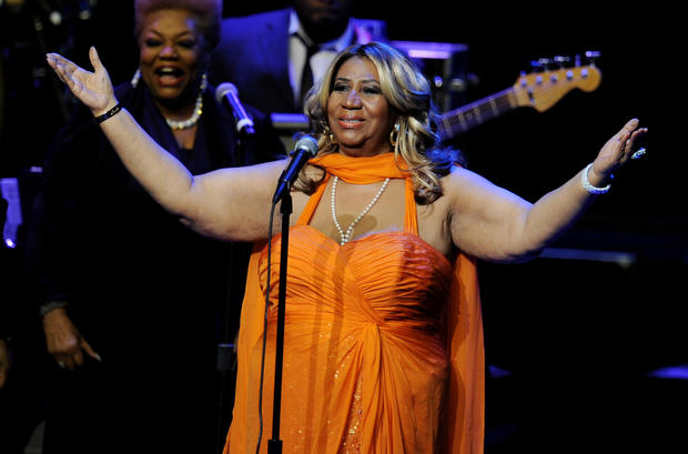 Aretha Franklin Performs At The Nokia Theatre L.A. Live 