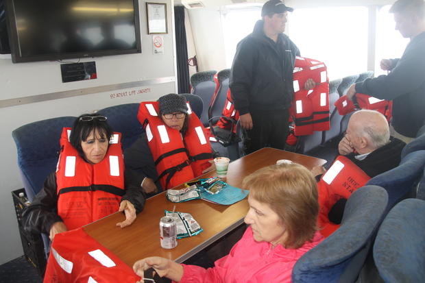 Passengers Rescued From SeaStreak Ferry 