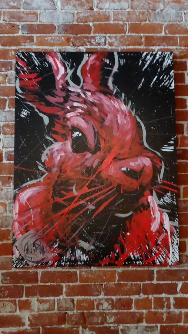The Red Rabbit artwork by V Heimerich 