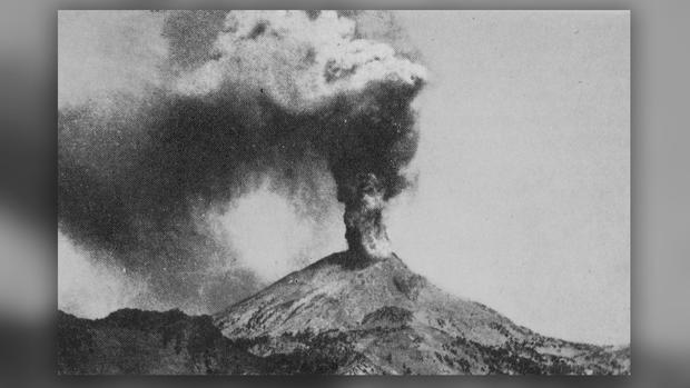 Lassen Peak Eruption 1914 